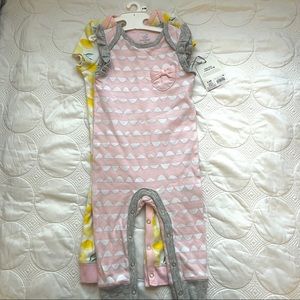 NWT Cloud Island Baby Girl PJ’s